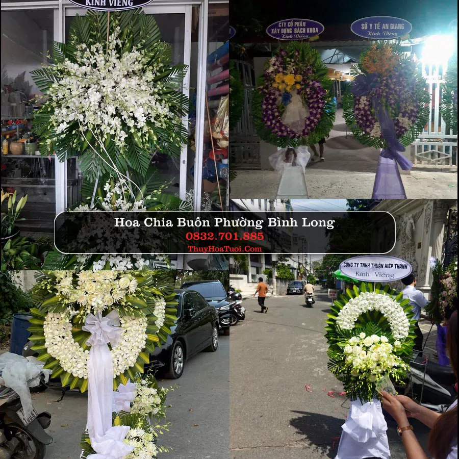 Đặt Vòng Hoa Tang Lễ tại Phường Bình Long, Đồng Nai