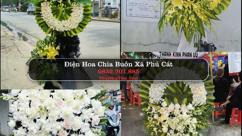 Đặt Hoa Tang Lễ tại Xã Phú Cát, Hà Nội