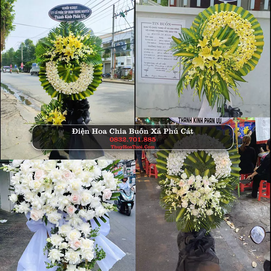 Đặt Hoa Tang Lễ tại Xã Phú Cát, Hà Nội
