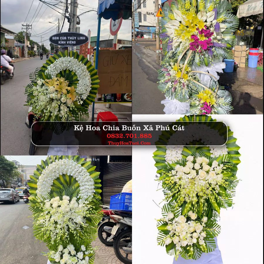 Kệ hoa tang lễ giao tại Xã Phú Cát, Hà Nội
