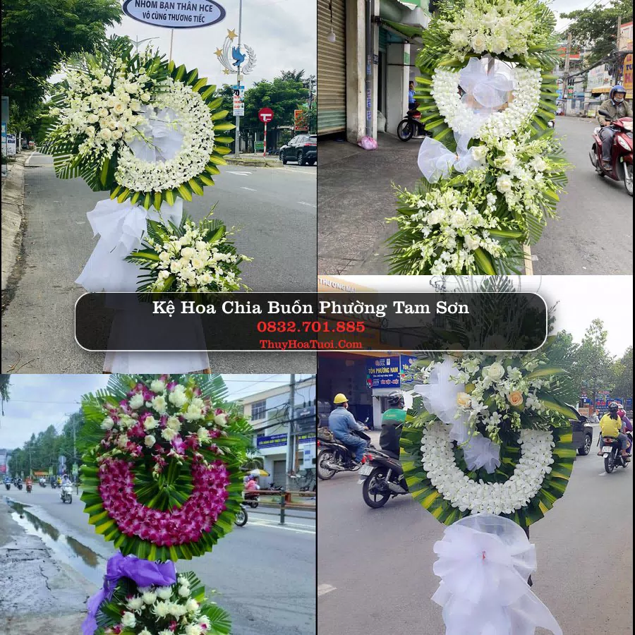Đặt Vòng Hoa Chia Buồn tại Phường Tam Sơn, Bắc Ninh