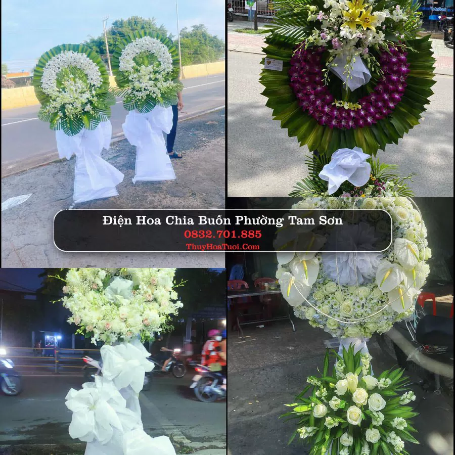 Kệ hoa tang lễ giao tại Phường Tam Sơn, Bắc Ninh