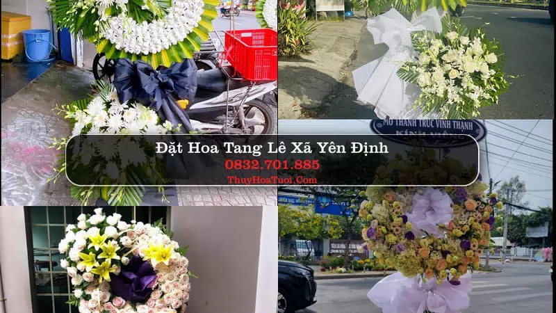 Đặt Hoa Chia Buồn tại Xã Yên Định, Thanh Hóa
