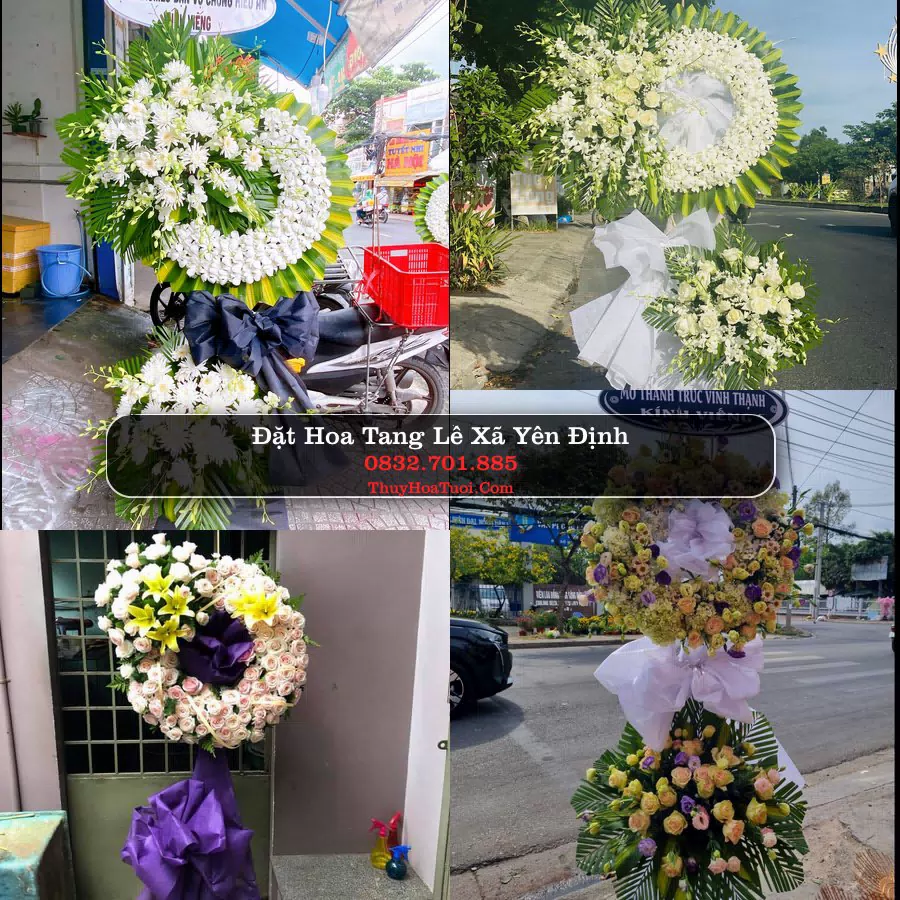 Đặt Hoa Chia Buồn tại Xã Yên Định, Thanh Hóa