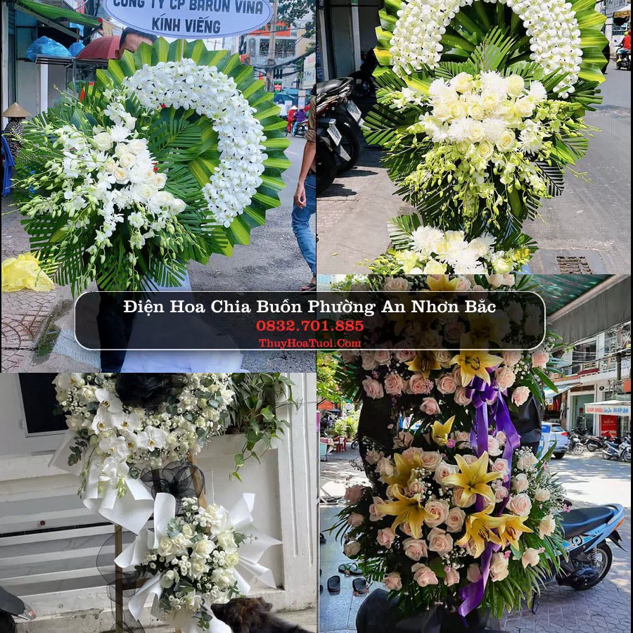 Đặt Vòng Hoa Tang Lễ tại Phường An Nhơn Bắc, Gia Lai
