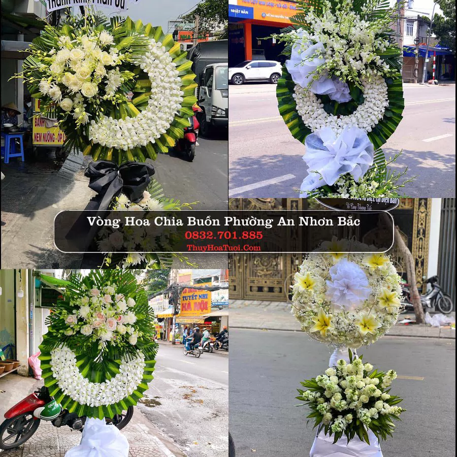 Kệ hoa tang lễ giao tại Phường An Nhơn Bắc, Gia Lai