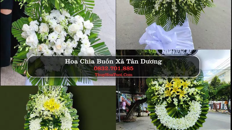 Đặt Vòng Hoa Chia Buồn tại Xã Tân Dương, Đồng Tháp