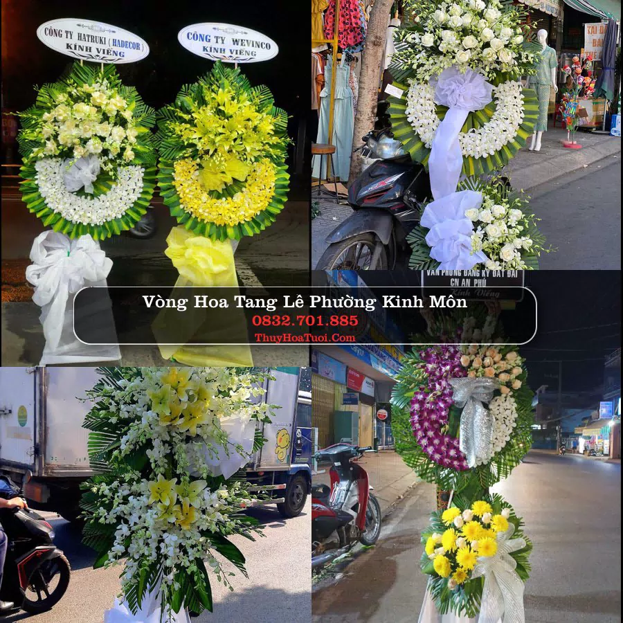 Đặt Hoa Chia Buồn tại Phường Kinh Môn, Hải Phòng
