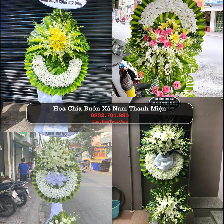 Kệ hoa tang lễ giao tại Xã Nam Thanh Miện, Hải Phòng