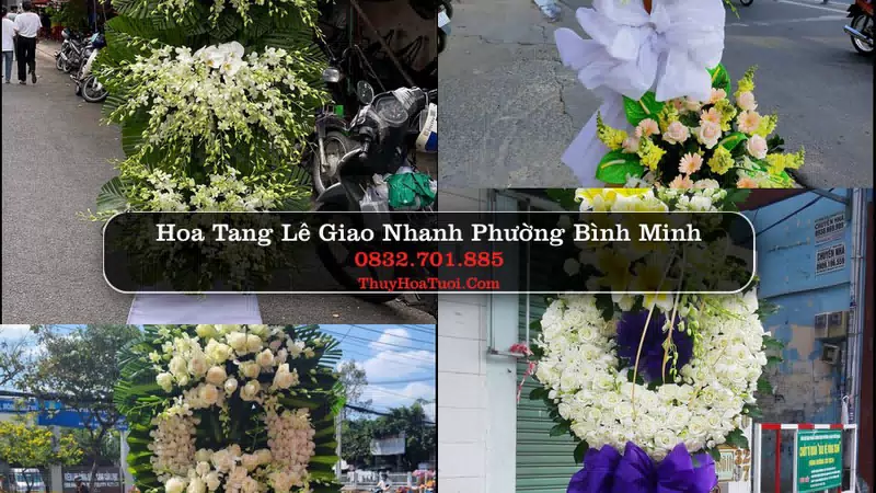 Đặt Vòng Hoa Tang Lễ tại Phường Bình Minh, Tây Ninh