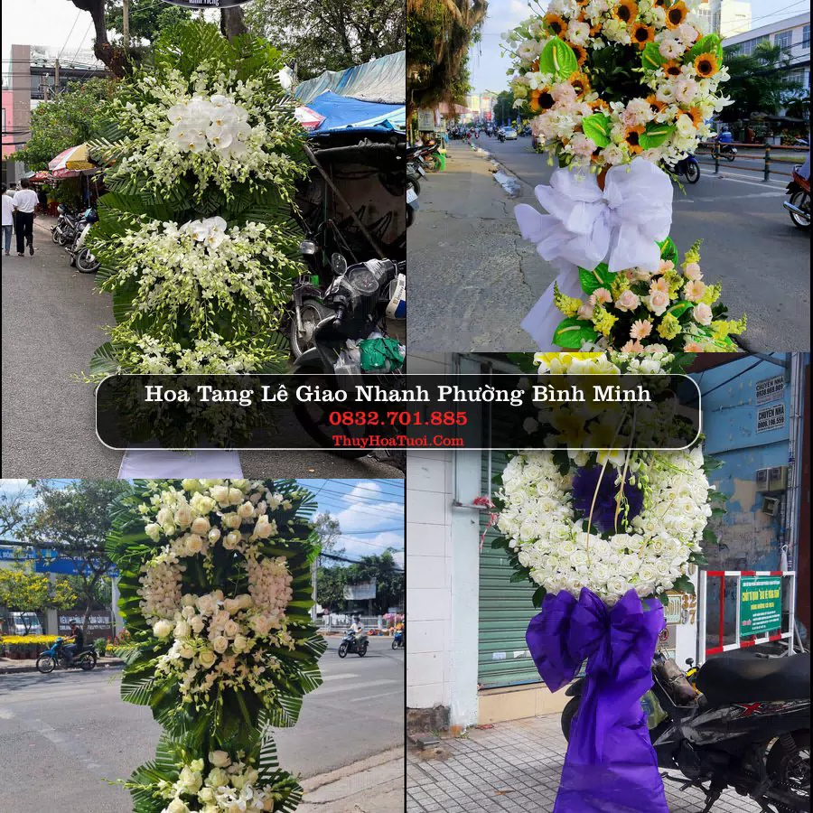 Đặt Vòng Hoa Tang Lễ tại Phường Bình Minh, Tây Ninh