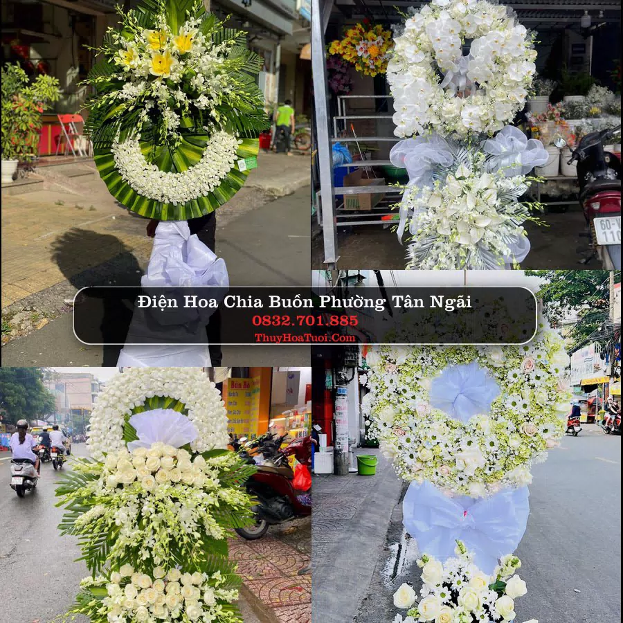 Đặt Vòng Hoa Chia Buồn tại Phường Tân Ngãi, Vĩnh Long