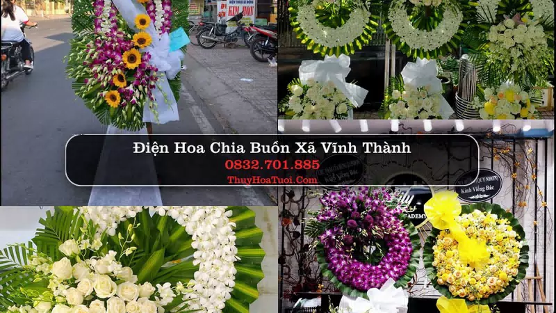 Đặt Hoa Tang Lễ tại Xã Vĩnh Thành, Phú Thọ