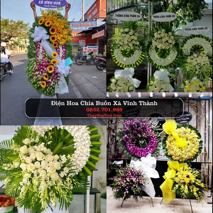 Đặt Hoa Tang Lễ tại Xã Vĩnh Thành, Phú Thọ