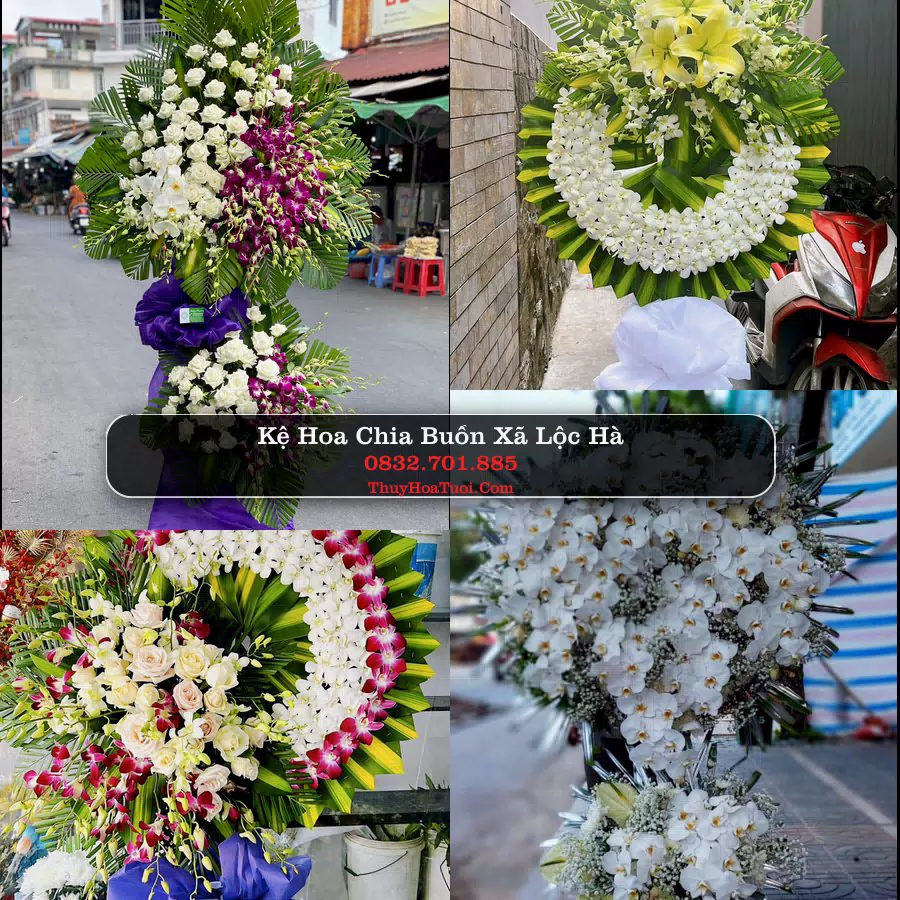 Đặt Vòng Hoa Chia Buồn tại Xã Lộc Hà, Hà Tĩnh