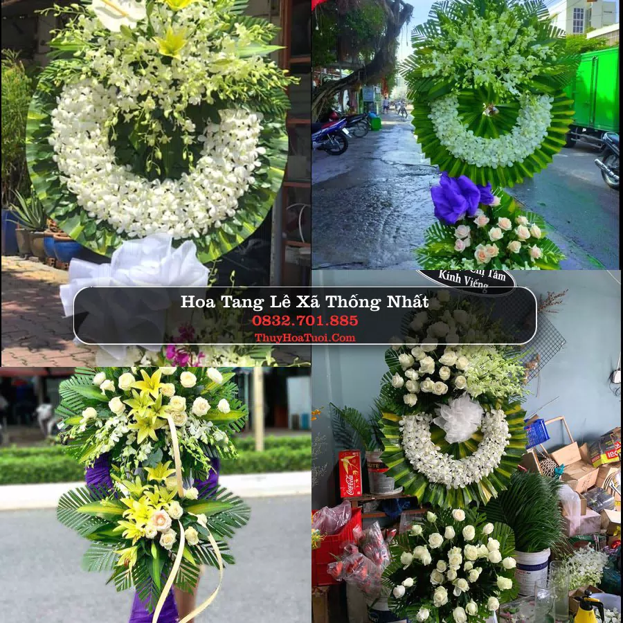 Vòng hoa chia buồn Xã Thống Nhất - ThuyHoaTuoi.Com