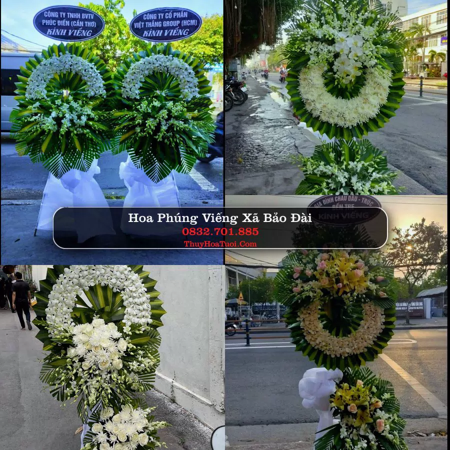 Đặt Vòng Hoa Tang Lễ tại Xã Bảo Đài, Bắc Ninh