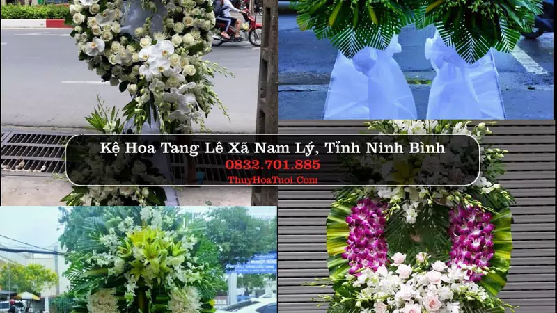 Đặt Vòng Hoa Tang Lễ tại Xã Nam Lý, Ninh Bình