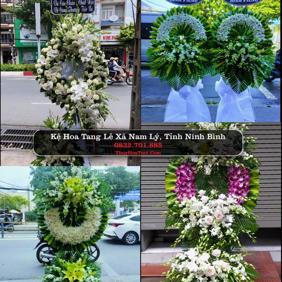 Đặt Vòng Hoa Tang Lễ tại Xã Nam Lý, Ninh Bình
