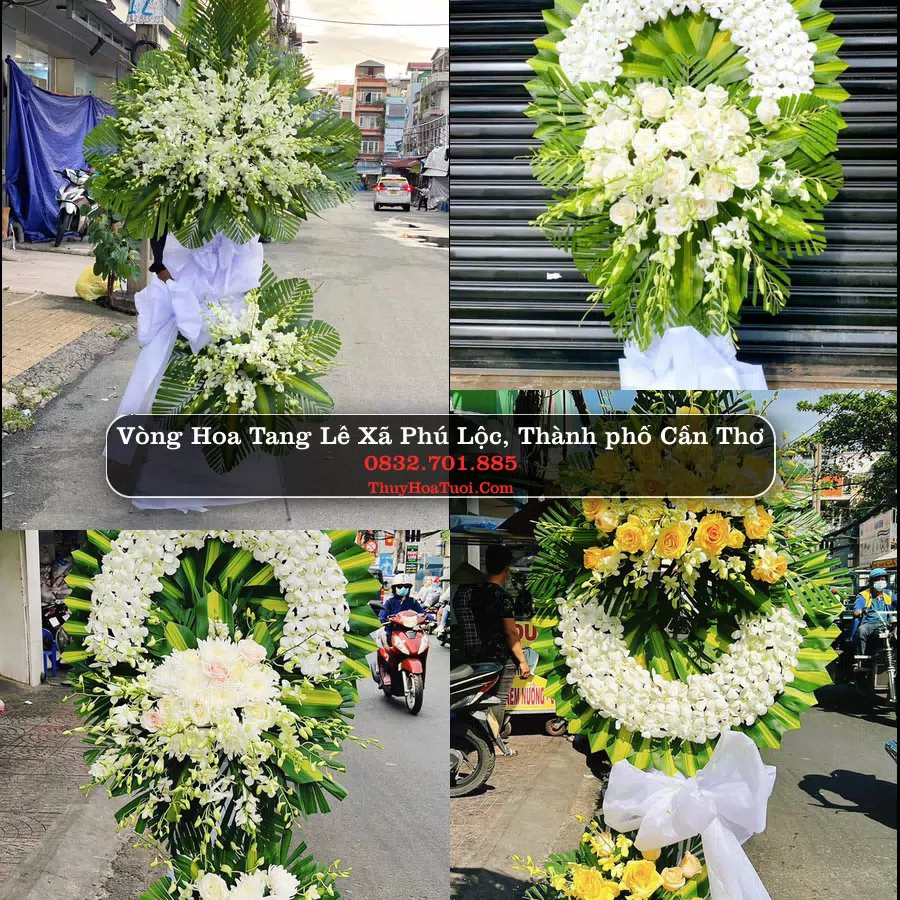 Đặt Hoa Chia Buồn tại Xã Phú Lộc, Cần Thơ