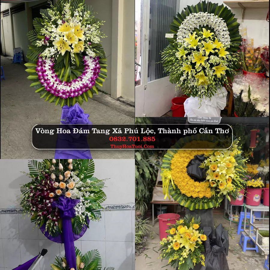 Vòng hoa chia buồn Xã Phú Lộc - ThuyHoaTuoi.Com