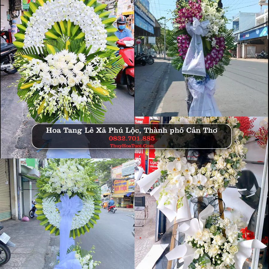Kệ hoa tang lễ giao tại Xã Phú Lộc, Cần Thơ