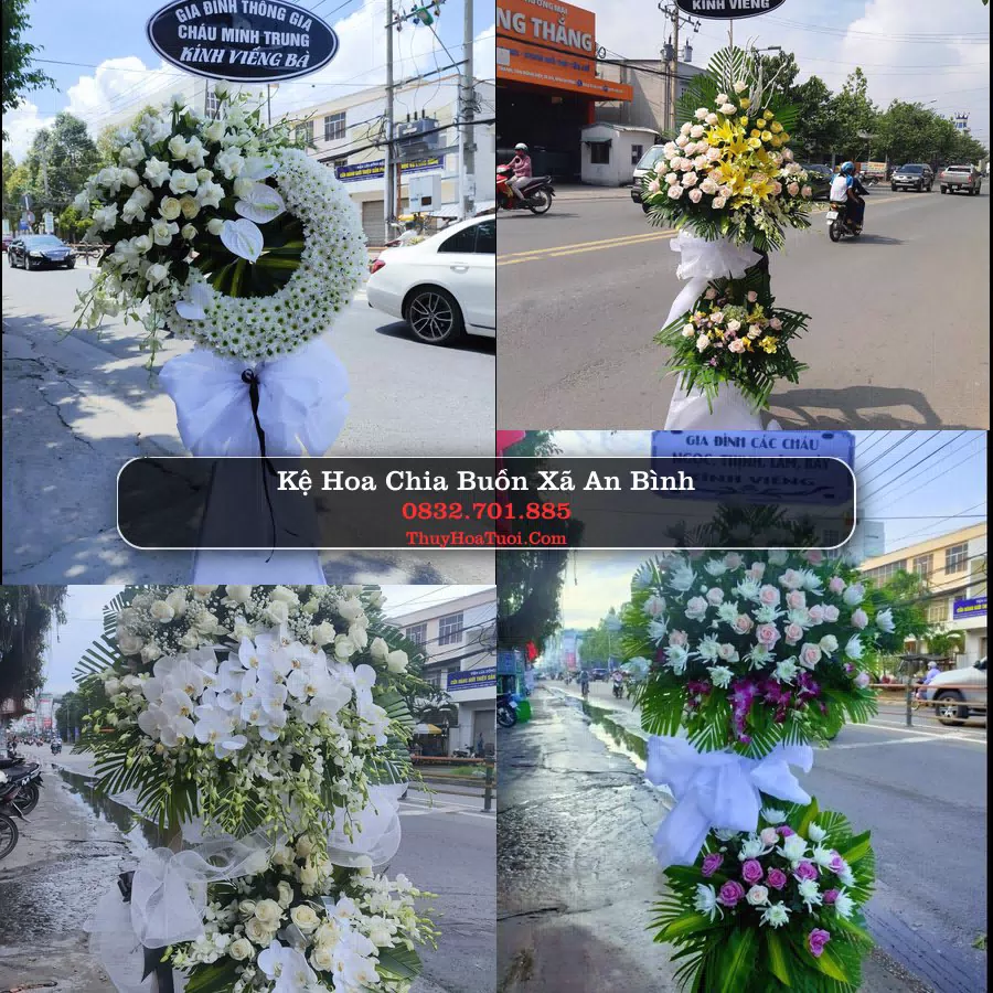 Đặt Vòng Hoa Chia Buồn tại Xã An Bình, Vĩnh Long