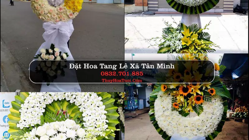 Đặt Hoa Tang Lễ tại Xã Tân Minh, Hải Phòng