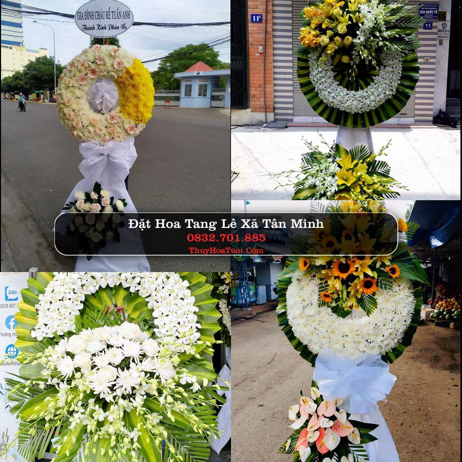 Đặt Hoa Tang Lễ tại Xã Tân Minh, Hải Phòng