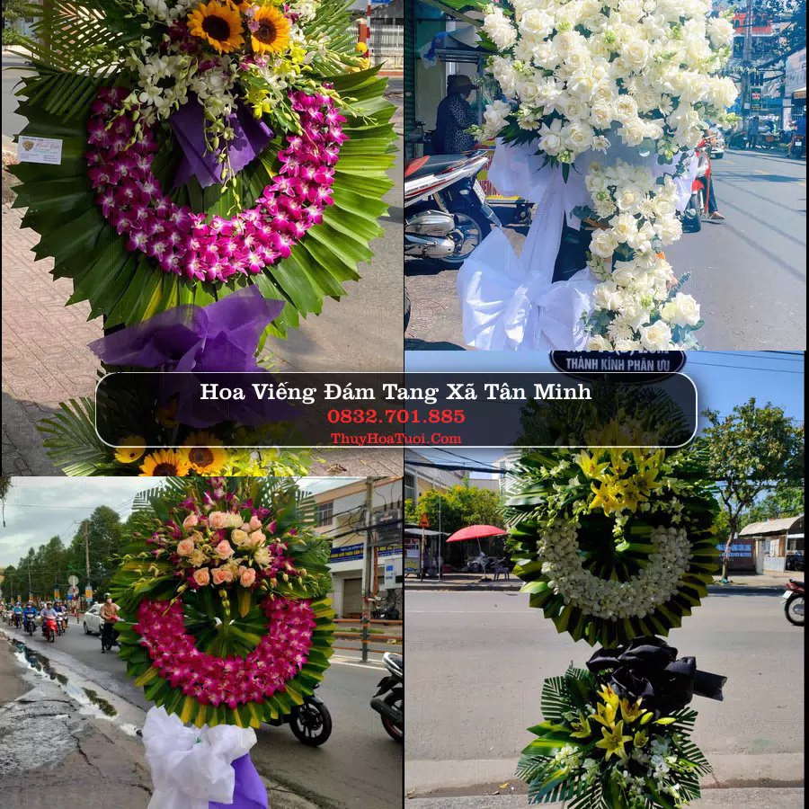 Kệ hoa tang lễ giao tại Xã Tân Minh, Hải Phòng