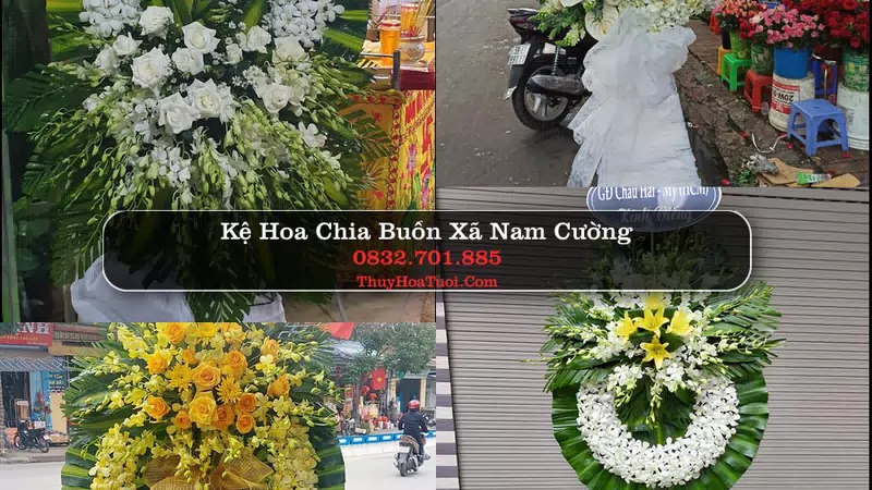 Đặt Vòng Hoa Tang Lễ tại Xã Nam Cường, Hưng Yên