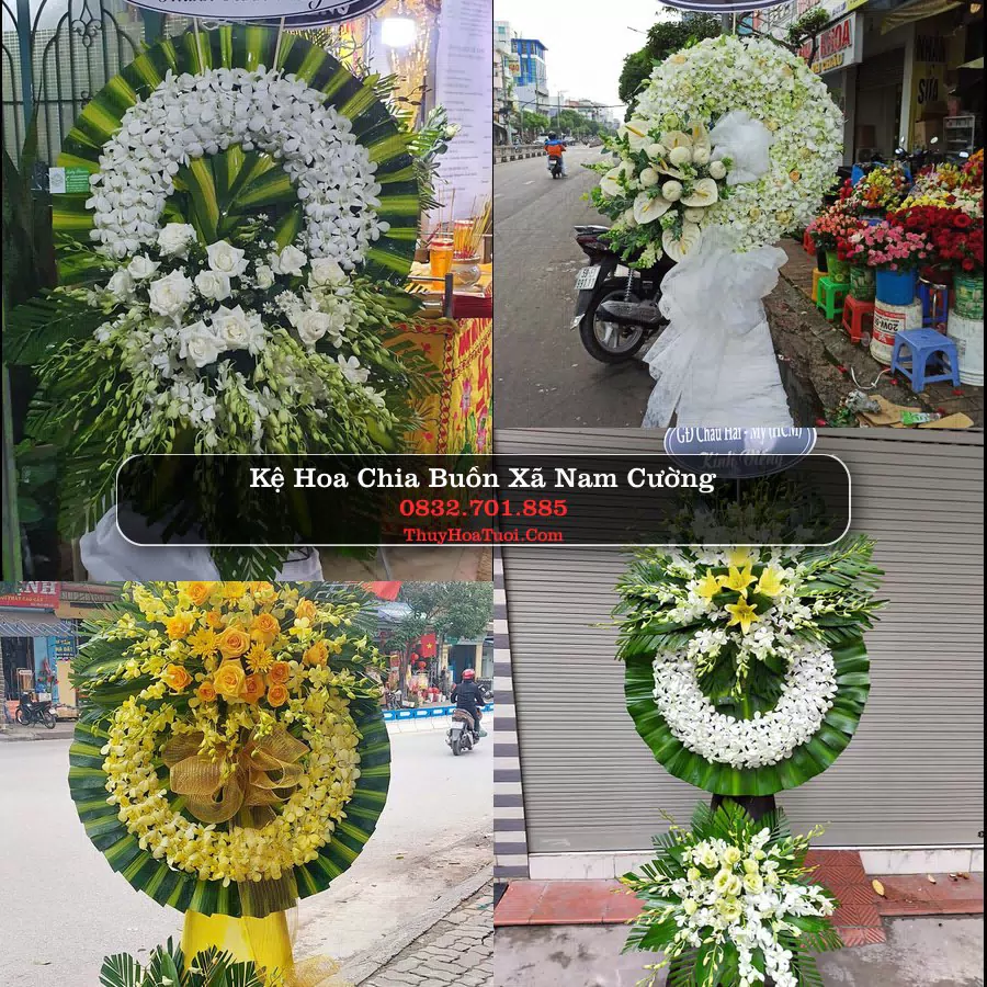 Đặt Vòng Hoa Tang Lễ tại Xã Nam Cường, Hưng Yên