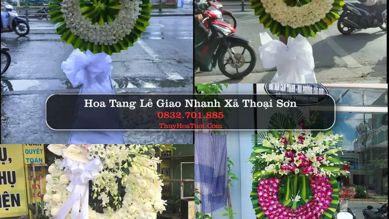 Đặt Vòng Hoa Tang Lễ tại Xã Thoại Sơn, An Giang