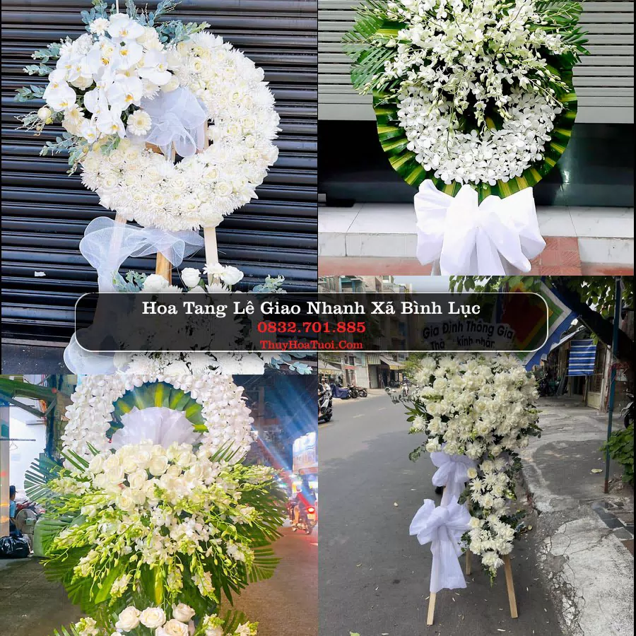 Kệ hoa tang lễ giao tại Xã Bình Lục, Ninh Bình