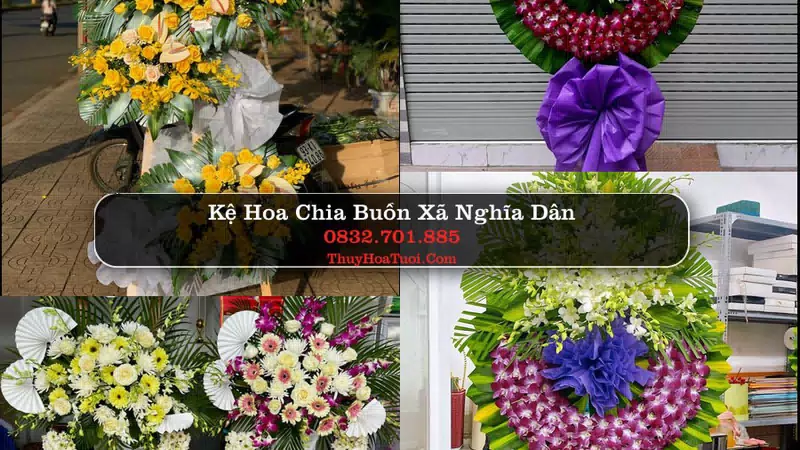Đặt Vòng Hoa Tang Lễ tại Xã Nghĩa Dân, Hưng Yên