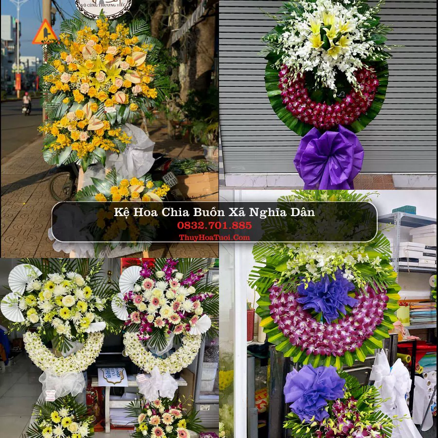 Đặt Vòng Hoa Tang Lễ tại Xã Nghĩa Dân, Hưng Yên
