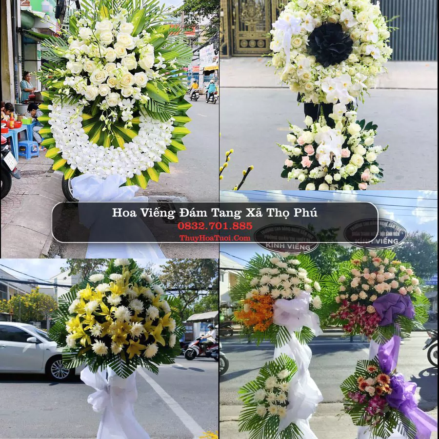 Đặt Hoa Chia Buồn tại Xã Thọ Phú, Thanh Hóa