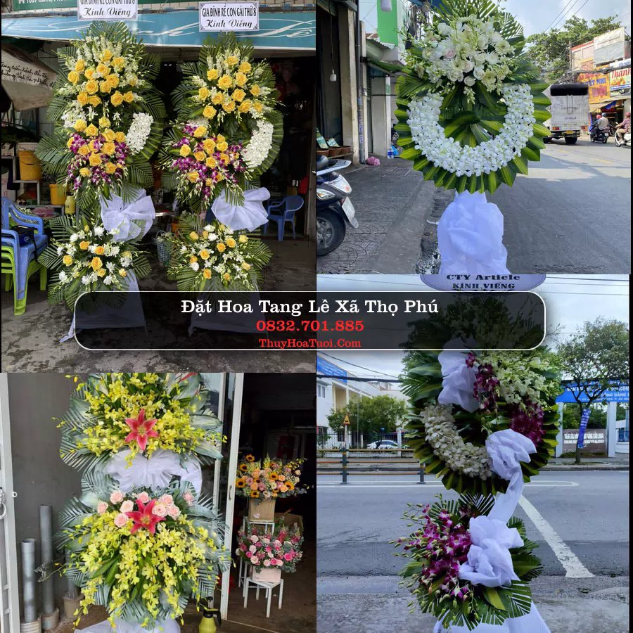 Kệ hoa tang lễ giao tại Xã Thọ Phú, Thanh Hóa