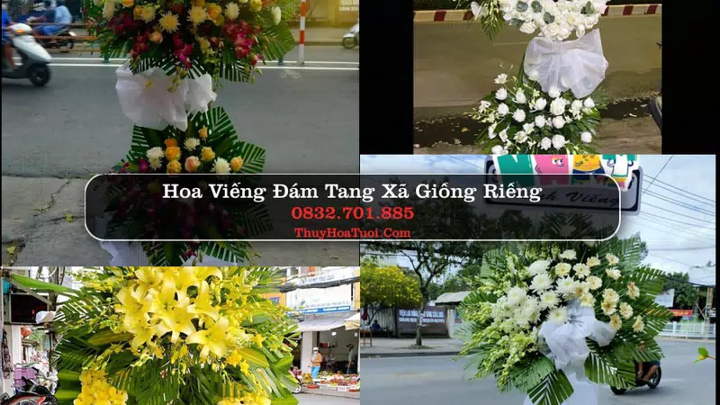 Đặt Hoa Chia Buồn tại Xã Giồng Riềng, An Giang