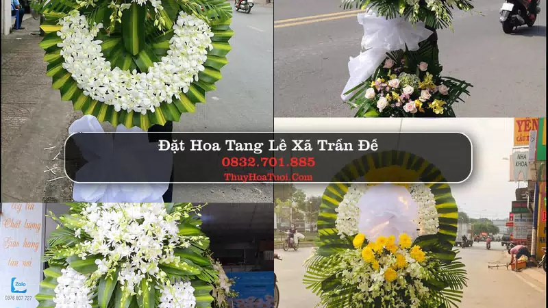Đặt Hoa Tang Lễ tại Xã Trần Đề, Cần Thơ