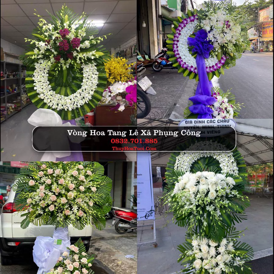 Đặt Hoa Chia Buồn tại Xã Phụng Công, Hưng Yên