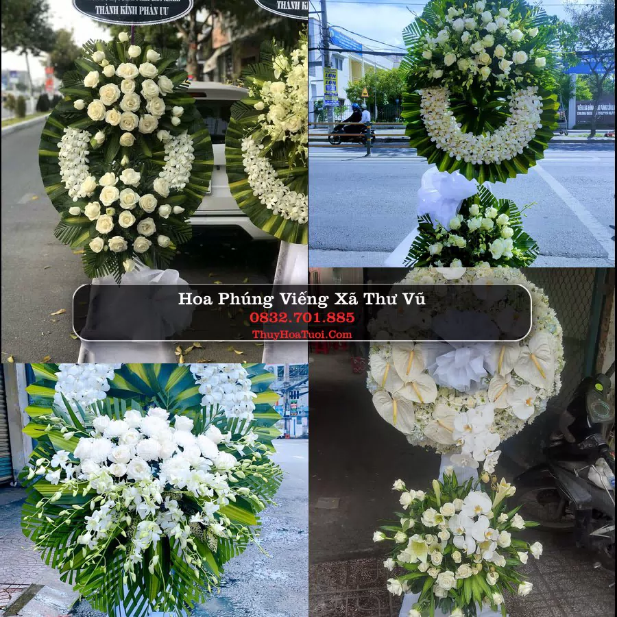 Đặt Vòng Hoa Tang Lễ tại Xã Thư Vũ, Hưng Yên