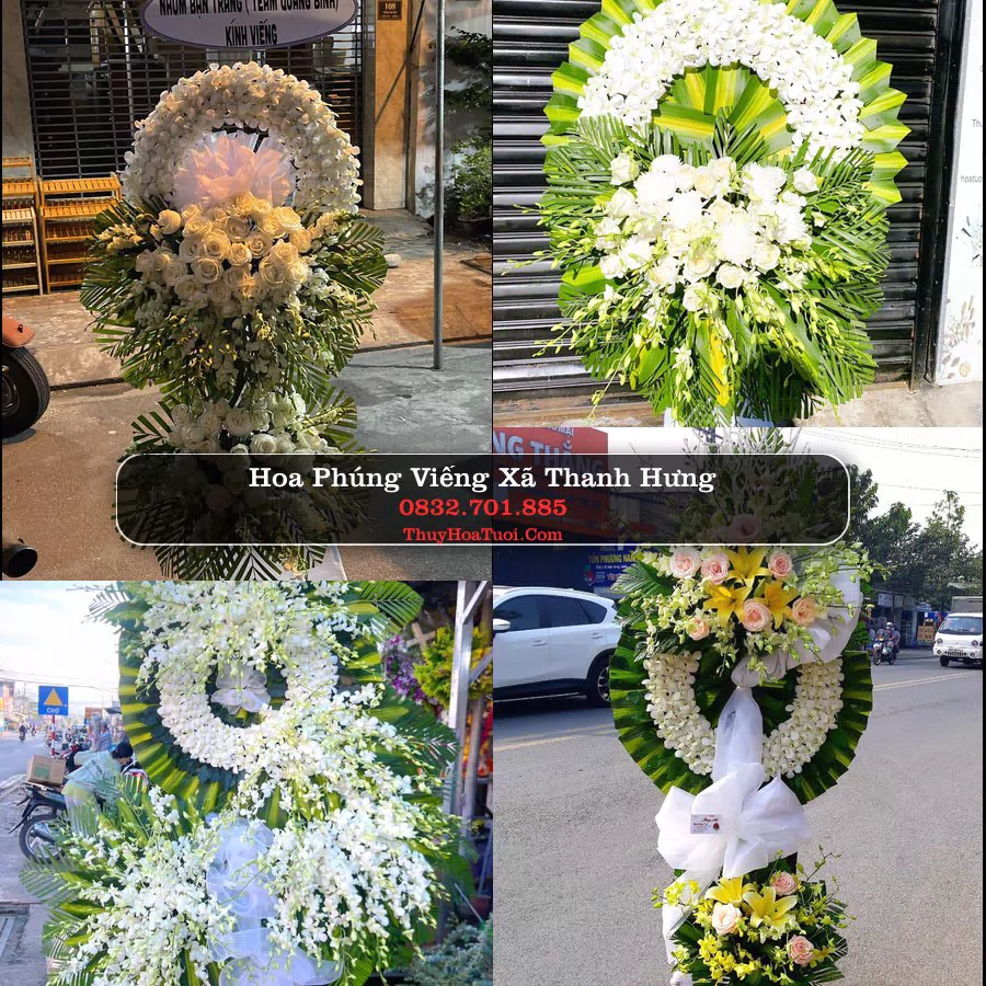 Kệ hoa tang lễ giao tại Xã Thanh Hưng, Đồng Tháp