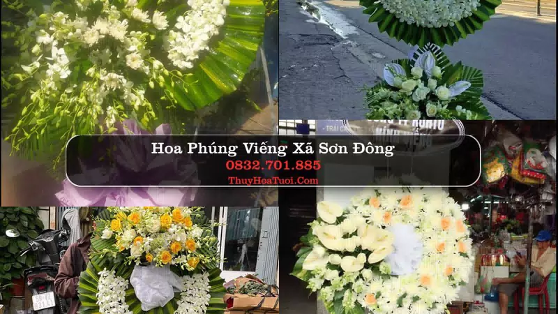 Đặt Hoa Tang Lễ tại Xã Sơn Đông, Phú Thọ
