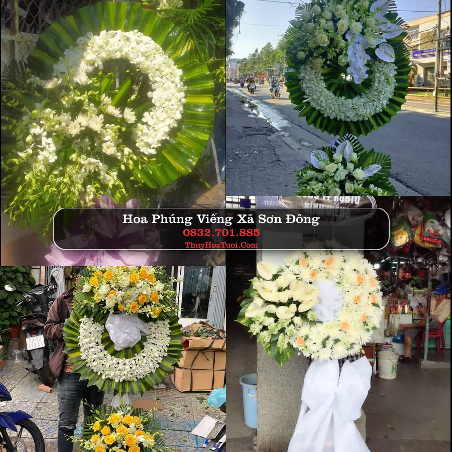 Đặt Hoa Tang Lễ tại Xã Sơn Đông, Phú Thọ