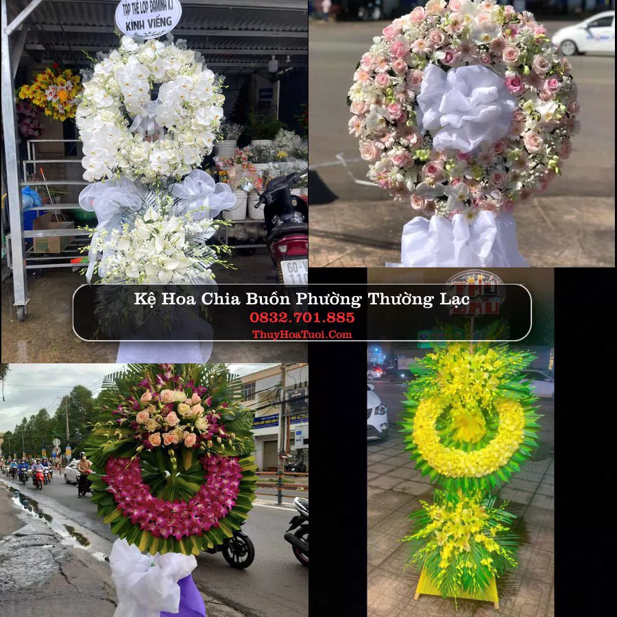 Kệ hoa tang lễ giao tại Phường Thường Lạc, Đồng Tháp
