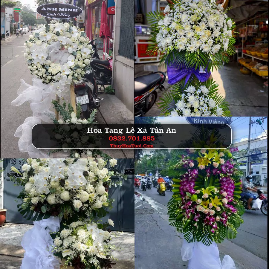 Vòng hoa chia buồn Xã Tân An - ThuyHoaTuoi.Com