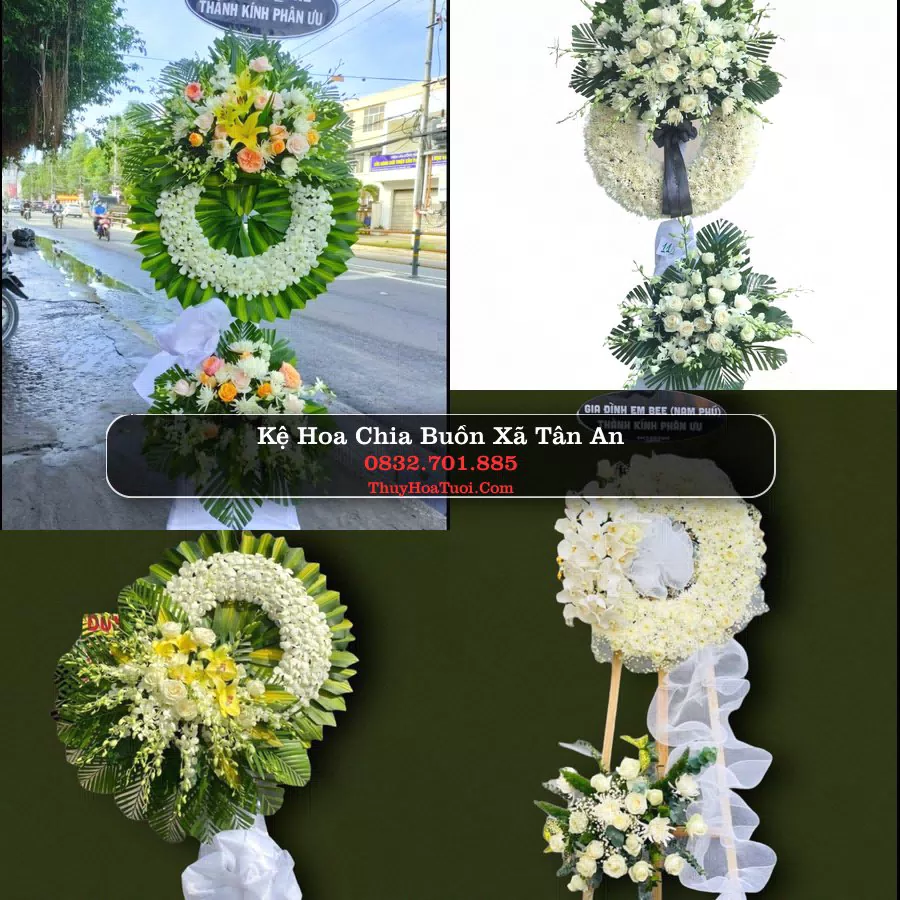Kệ hoa tang lễ giao tại Xã Tân An, An Giang