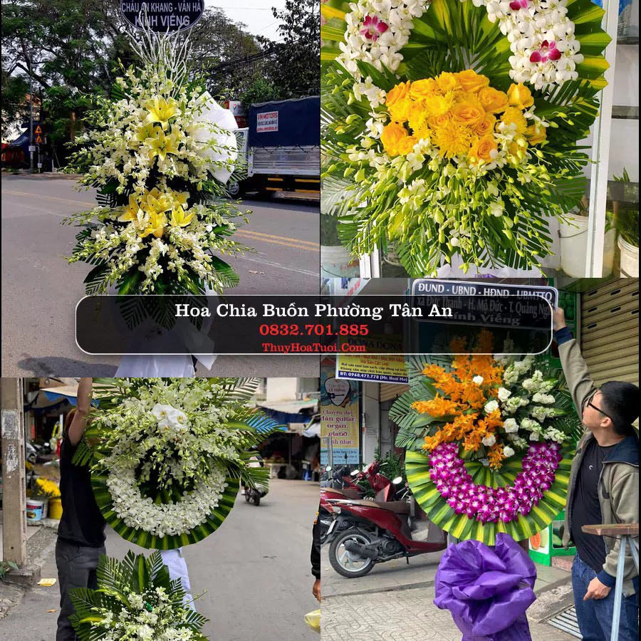 Kệ hoa tang lễ giao tại Phường Tân An, Tây Ninh