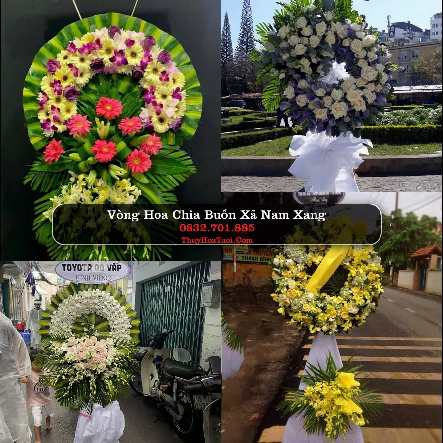 Đặt Vòng Hoa Đám Tang tại Xã Nam Xang, Ninh Bình